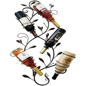 Présentoirs à vin, présentoirs à vin Suspendus au Mur de Style Rustique, présentoirs à vin muraux de Restaurant, présentoirs 