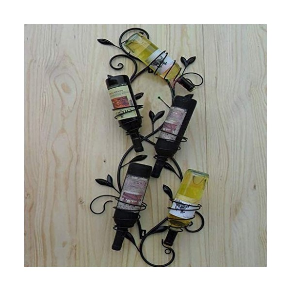 Présentoirs à vin, présentoirs à vin Suspendus au Mur de Style Rustique, présentoirs à vin muraux de Restaurant, présentoirs 