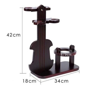 JacCos Casier à vin, casier à Verres à vin, étagère de Stockage de vin sur Pied et sur comptoir pouvant contenir 1 Bouteille 