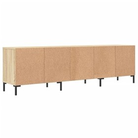 Générique Meuble TV chêne Sonoma 150x30x44,5 cm Bois dingénierie,25 KG,831287, Meubles, Meubles TV