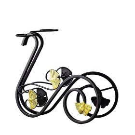 DADHI Casier à Bouteilles de vin en Fer forgé Cygne étagère à vin Porte-gobelet casier à vin créatif casier à vin décoration 