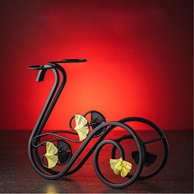 DADHI Casier à Bouteilles de vin en Fer forgé Cygne étagère à vin Porte-gobelet casier à vin créatif casier à vin décoration 