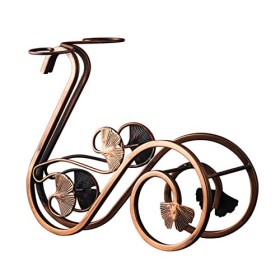 DADHI Casier à Bouteilles de vin en Fer forgé Cygne étagère à vin Porte-gobelet casier à vin créatif casier à vin décoration 