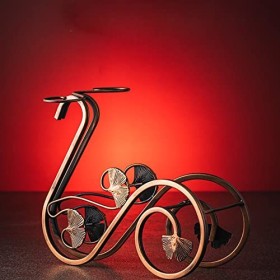 DADHI Casier à Bouteilles de vin en Fer forgé Cygne étagère à vin Porte-gobelet casier à vin créatif casier à vin décoration 