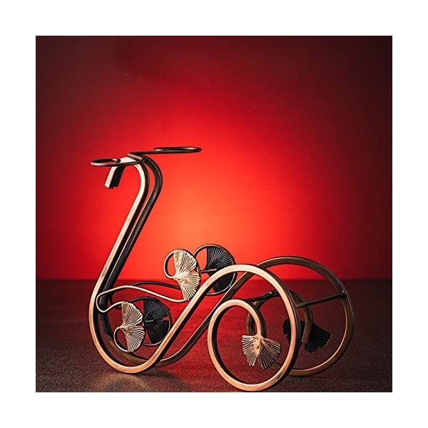 DADHI Casier à Bouteilles de vin en Fer forgé Cygne étagère à vin Porte-gobelet casier à vin créatif casier à vin décoration 