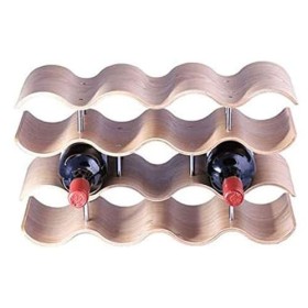 Casier à vin en Bambou Casier à vin créatif en Bois Massif à 4 Niveaux, étagère à vin de Raisin, Armoire à vin, étagère de Ra