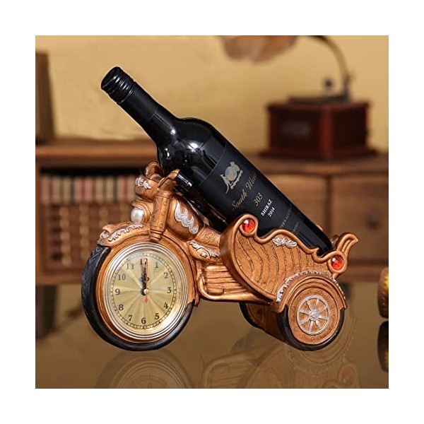 Casier à Vin Vin Refroidisseur vin Tablette à la Maison décoration Moto Rack vin Salon Artisanat mobilier de Maison Cadeaux S