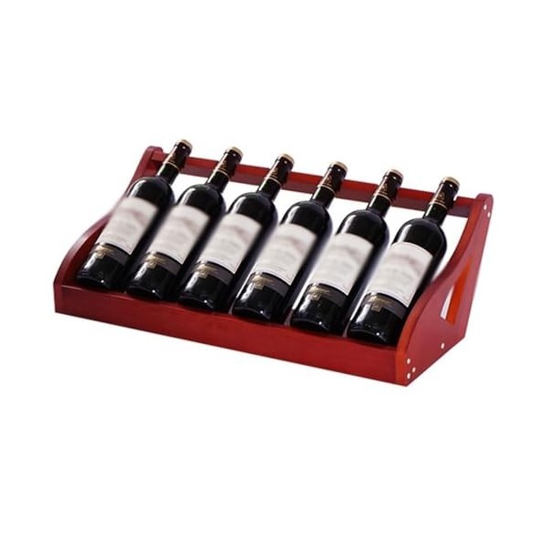 DESONIX Casier à vin en Bois Armoire de Rangement autoportante casier à vin Support de Rangement créatif Support de Bouteille