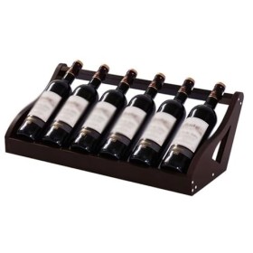 Casier à vin en Bois Porte-Bouteille de vin étagère de Stockage de vin présentoir à vin casier à vin autoportant Stockage de 