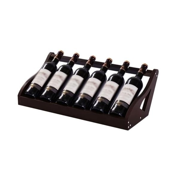 Casier à vin en Bois Porte-Bouteille de vin étagère de Stockage de vin présentoir à vin casier à vin autoportant Stockage de 