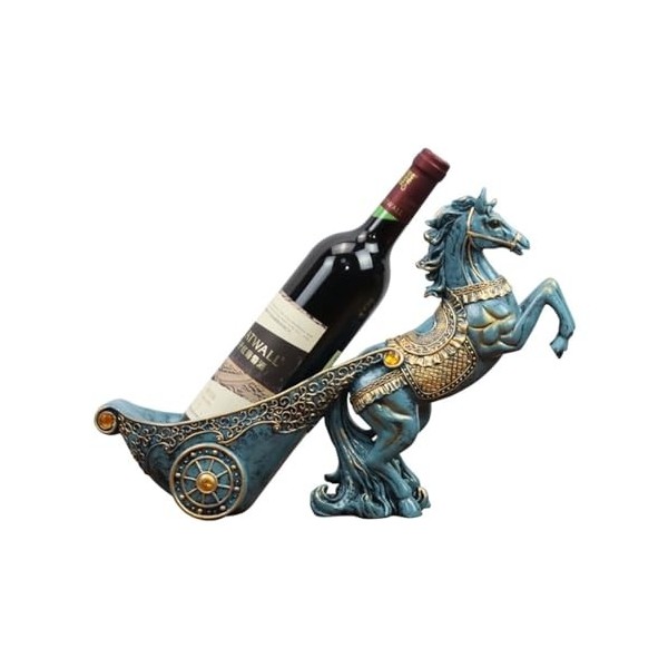 EINES Casier à vin de comptoir Casier à vin casier à Bouteilles Statue décoration Maison Salon décoration résine Artisanat Ca