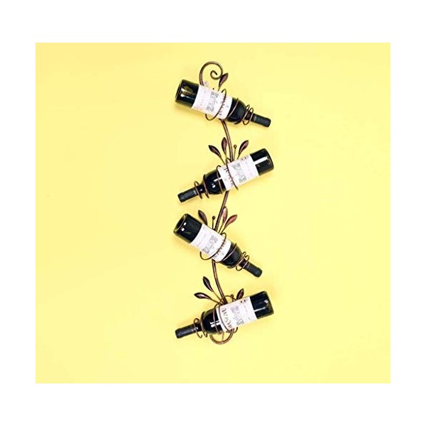 SCIAZA Casier à vin européen Casier à vin Moderne Simple, présentoir de Support de Vie à Suspendre au Mur, Stockage de casier