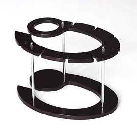 Casier à vin Maison Support Rouge casier à Verre à vin Bar S, Bois créatif Armoire à vin décoration Salon Restaurant Maison P