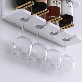 Décoration murale MDF Armoire à vin Tenture murale Tasse/Porte-verre Casier à vin Restaurant créatif Tenture murale Salon Reb