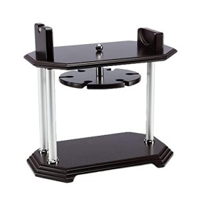 JacCos Casier à vin, casier à vin Rotatif, casier à vin en Bois casier à Bouteilles de vin créatif casier à Verre Haut Orneme