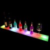 DeJoo Étagère à Liqueur LED et présentoir à Bouteilles, présentoir à Bouteilles en Acrylique éclairé avec Gradation, étagères