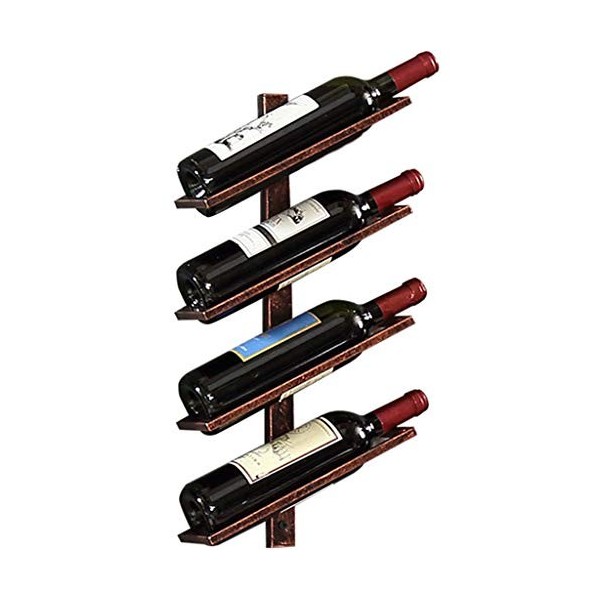 Le casier à vin Mural en Fer forgé Peut être empilé casier à vin placé obliquement casier à Bouteilles de vin Simple européen