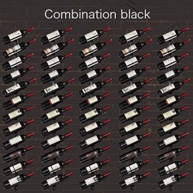 Le casier à vin Mural en Fer forgé Peut être empilé casier à vin placé obliquement casier à Bouteilles de vin Simple européen