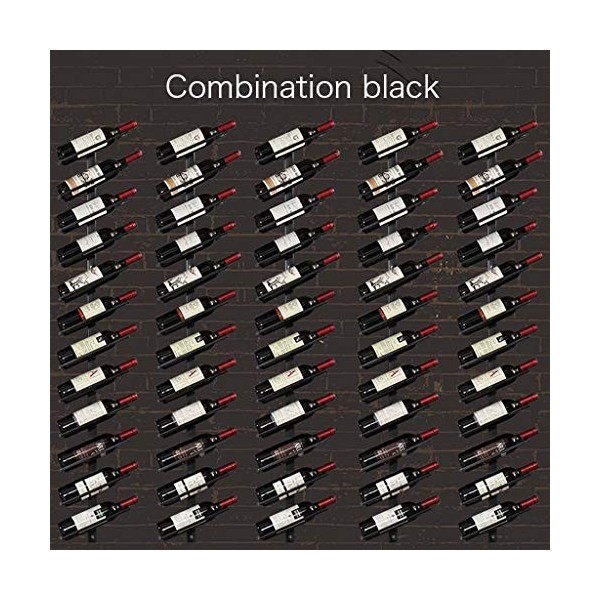 Le casier à vin Mural en Fer forgé Peut être empilé casier à vin placé obliquement casier à Bouteilles de vin Simple européen