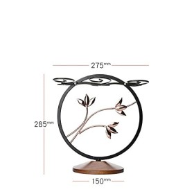 WaLdor Casier à vin Support de Verre à vin créatif casier à vin Style européen gobelet Domestique Support de Verre à vin en F