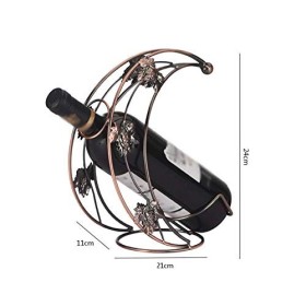 GaRcan Casier à Tasses à Vin Rouge Domestique Casier à Vin Rouge Créatif Décoratif Décoration de Vin À Pieds Hauts Casier À B