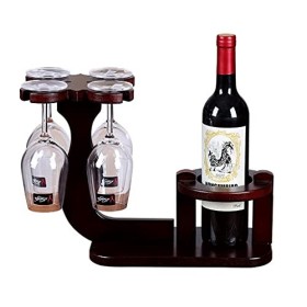 Casier à vin sur pied Casier à vin en bois massif Décoration de style européen Décoration de casier à vin en bois Convient au