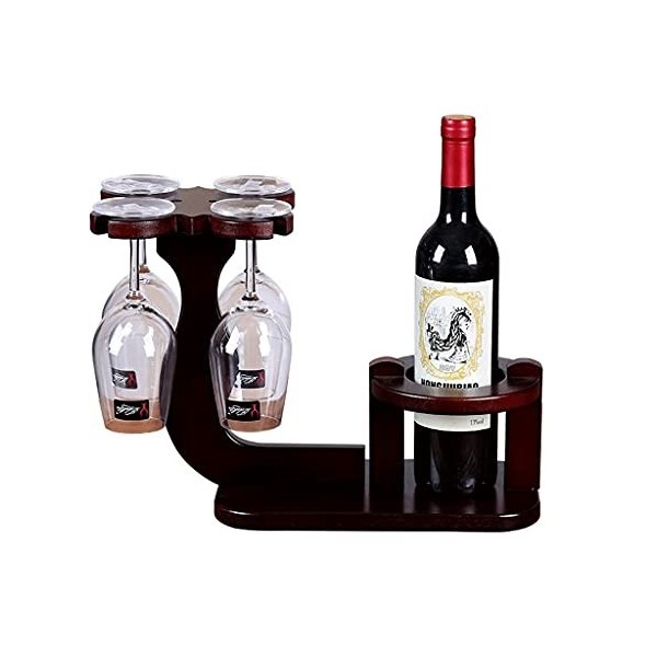 Casier à vin sur pied Casier à vin en bois massif Décoration de style européen Décoration de casier à vin en bois Convient au