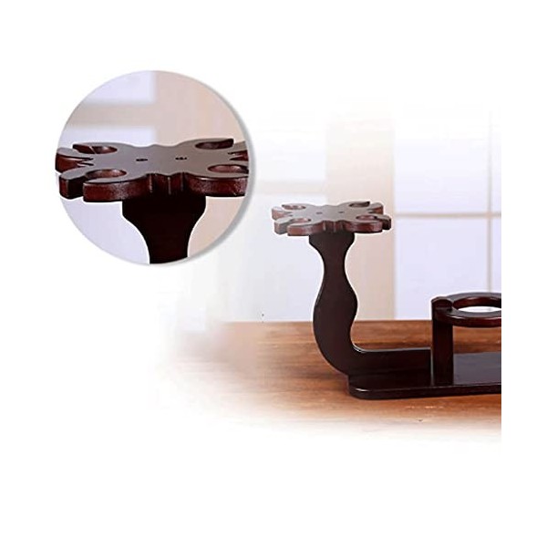 Casier à vin sur pied Casier à vin en bois massif Décoration de style européen Décoration de casier à vin en bois Convient au