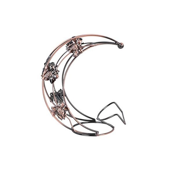 MGWYE Étagère à vin en métal Raisin casier à vin vin Whisky présentoir Bar Armoire à vin vitrine à vin