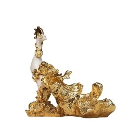 EINES Casier à vin de comptoir Porte-Bouteille de vin casier à vin décoratif en résine, casier à Bouteilles de vin décoratif,