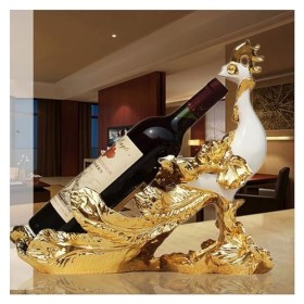 EINES Casier à vin de comptoir Porte-Bouteille de vin casier à vin décoratif en résine, casier à Bouteilles de vin décoratif,