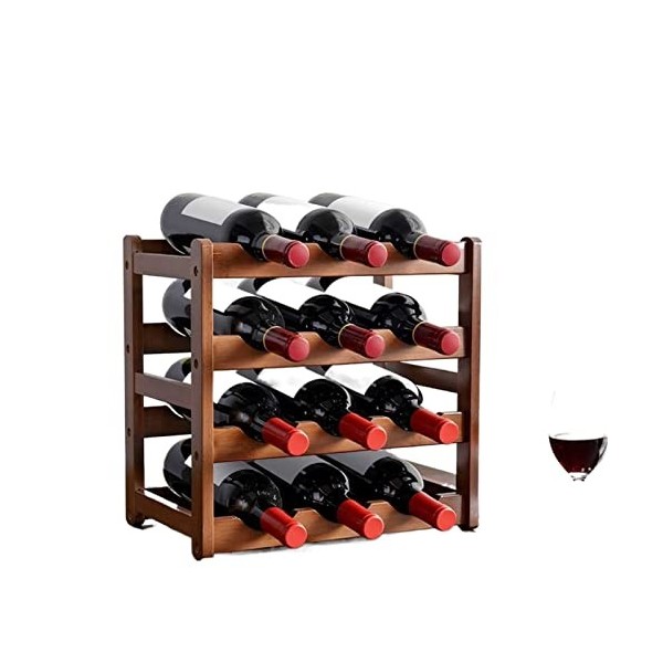 Casier à vin Winery Casier à vin Décoration Bouteille de vin Présentoir Casier à vin Décoration Casier à vin Étagère Casier à