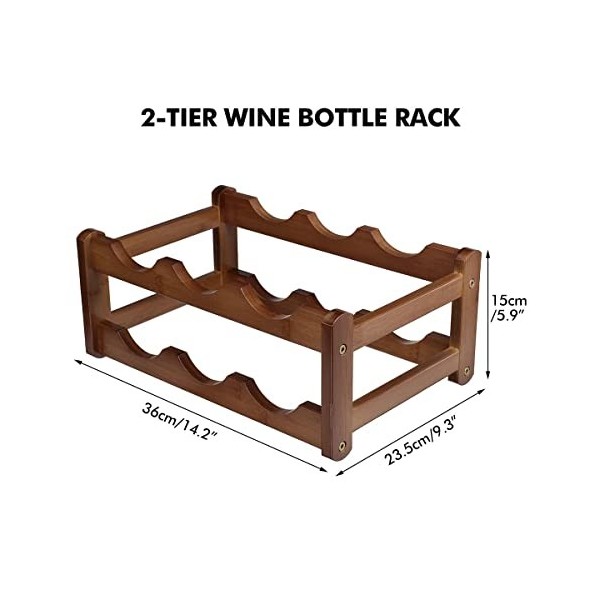 Casier à vin Winery Casier à vin Décoration Bouteille de vin Présentoir Casier à vin Décoration Casier à vin Étagère Casier à