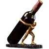 ATHUAH Statue Art Ornement Bureau Sculpture Casier à Vin Créatif Casier À Vin Décor Ménage Refroidisseur De Vin Décor Moderne
