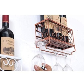 Casier À Vin Accueil Support Rouge Support De Verre À Vin Restaurant Bar S, Support À Tasses À Vin Rouge Rouge Domestique, Su