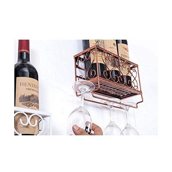 Casier À Vin Accueil Support Rouge Support De Verre À Vin Restaurant Bar S, Support À Tasses À Vin Rouge Rouge Domestique, Su