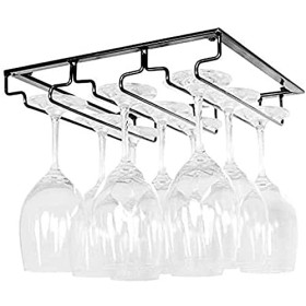 NAMUlA Casier à vin de Bar Casiers à vin de Plafond Casier à Bouteilles de vin Mural ， Support de Suspension pour Verres à vi