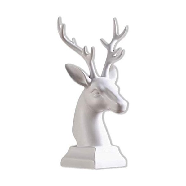 ELEdvb Ornaments Craft Creative Céramique Casier à Vin Décoration Maison Bureau Meuble TV 30 17 cm Noir Noir 