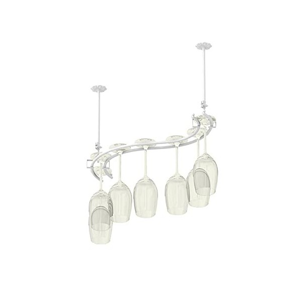 Casier à vin Style européen en fer forgé porte-verre à vin à lenvers maison bar comptoir porte-gobelet suspendu armoire à vi