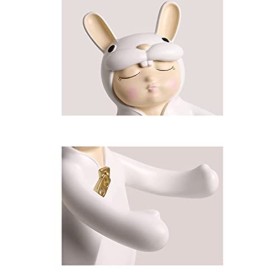 SHERAF Casier à vin sur Pied Casier à vin Lapin à Lait Décoration de casier à vin de Style Simple adaptée aux présentoirs de 