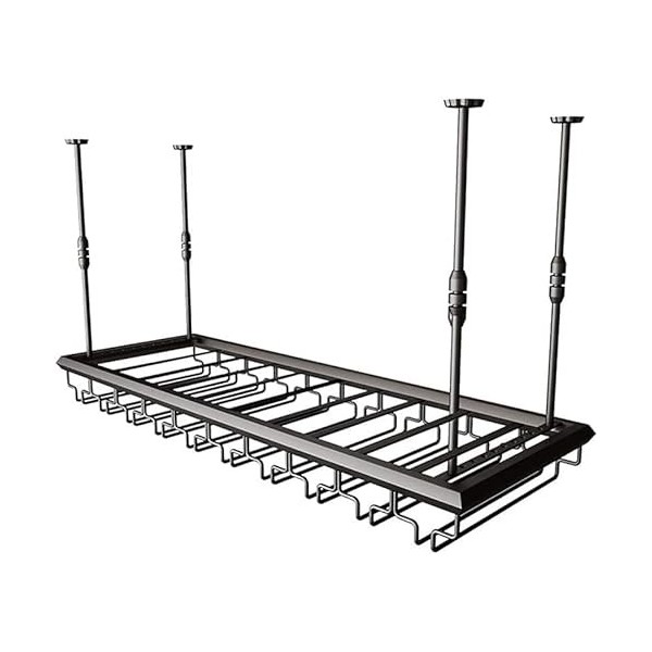 CATANK Support de bar à vin, casier à vin, casier à verres à vin, casier à verres à vin, casier à gobelets suspendu à lenver