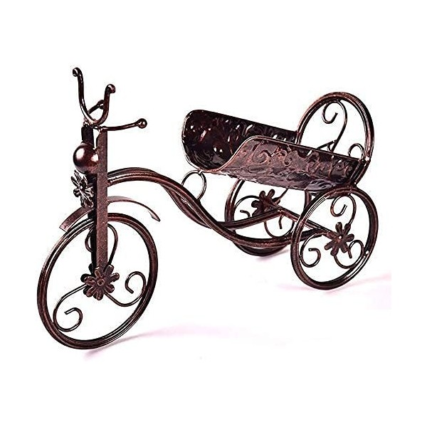 TOYOCC Décorations murales Armoires à vin Casier à vin Rouge Vélo Casier à vin Armoire à vin Restaurant Décoration Salon Mais