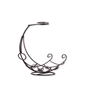 Casier à vin européen en Fer forgé Bateau Pirate créatif Suspendu Deux Verres de présentoir à vin casier à vin