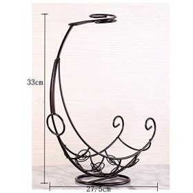 Casier à vin européen en Fer forgé Bateau Pirate créatif Suspendu Deux Verres de présentoir à vin casier à vin