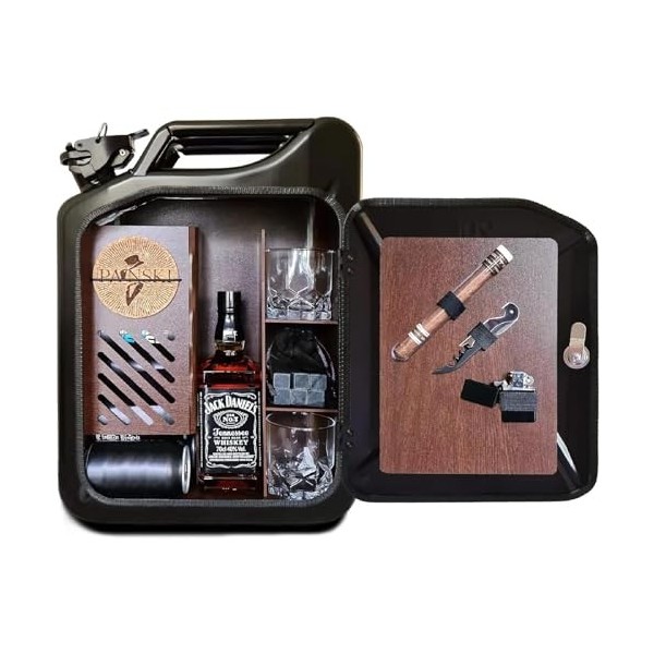 Mini Bar Jerry Can Pour Un Cadeau, Ensemble De Pots Darmoire Mini Bar, Bar à Gaz, Bar à Fût Personnalisé, Bar à Réservoir De