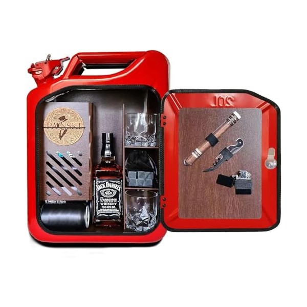 Mini Bar Jerry Can Pour Un Cadeau, Ensemble De Pots Darmoire Mini Bar, Bar à Gaz, Bar à Fût Personnalisé, Bar à Réservoir De