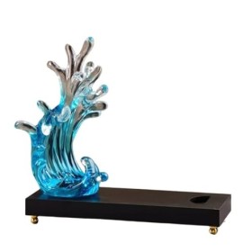 MOOWI Ornements créatifs de casier à vin, décorations darmoire à vin, étagère inclinée for Bouteilles de vin, Buffet Color 