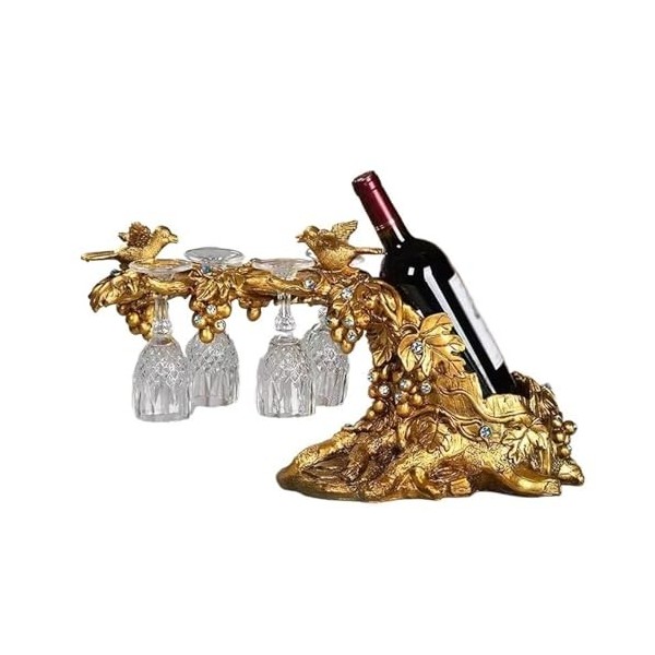 MOOWI Ornements de casier à vin, cloison dentrée de Salon, décorations créatives for Armoire à vin, Pendaison de crémaillère