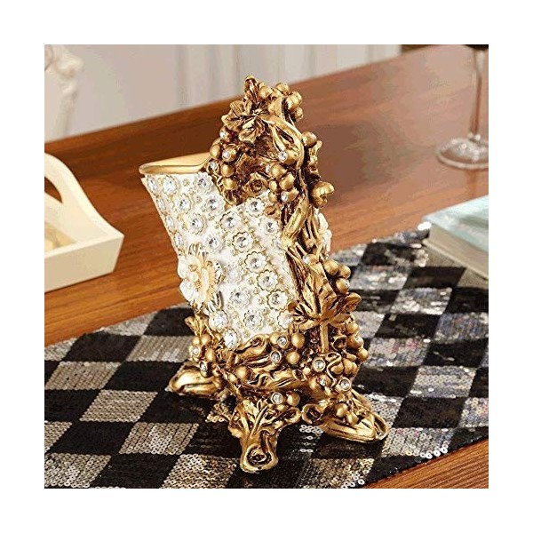 Plateau en résine Classique européen casier à vin Ornements créatifs Salon Armoire de Cuisine comptoir Porte-vin Moderne Rest