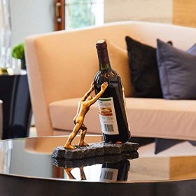 ATHUAH Moderne créatif Maison Simple personnalité méchant casier à vin Bureau décoration de la Maison Salon Armoire à vin Por